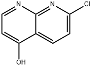 7-Chloro-4-hydroxy-[1,8]naphthyridine Struktur