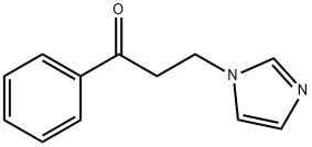 3-(1H-Imidazol-1-yl)-1-phenyl-1-propanone Struktur