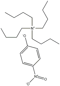 Tetrabutylammonium p-Nitrophenoxide Struktur