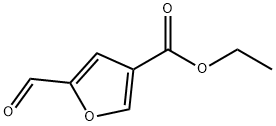 ethyl 5-formylfuran-3-carboxylate Struktur