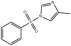 4-Methyl-1-(phenylsulfonyl)-1H-imidazole Struktur