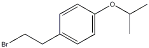 1-(2-Bromoethyl)-4-(1-methylethoxy)benzene Struktur