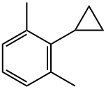 2-cyclopropyl-1,3-dimethylbenzene Struktur