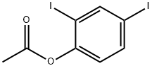 Phenol,2,4-diiodo-,acetate Struktur