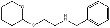 2-(benzylaminoethoxy)tetrahydropyran Struktur