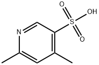 4,6-Dimethylpyridine-3-sulfonic acid Struktur