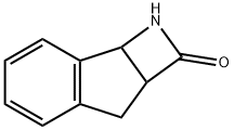 3,4-benzo-cis-6-azabicyclo[3.2.0]heptane-7-one Struktur