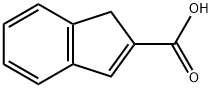 1H-Indene-2-carboxylic acid Struktur