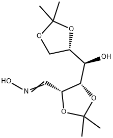 2,3:5,6-bis-O-(1-Methylethylidene)-L-gulose oxime Struktur