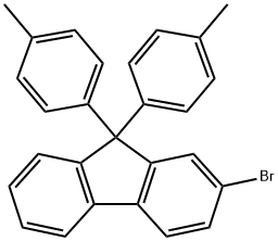 2-Bromo-9,9-bis(4-methylphenyl)-9H-fluorene Structure