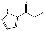 Methyl 1,2,3-Triazole-4-carboxylate Struktur