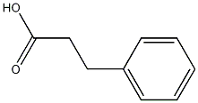 3-Phenylpropionic acid Struktur