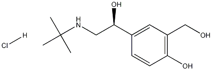 (S)-沙丁胺醇鹽酸鹽 結(jié)構(gòu)式