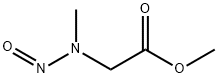 N-Nitrososarcosine Methyl Ester Struktur