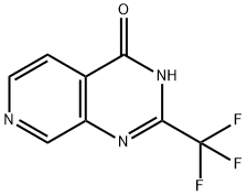 2-(Trifluoromethyl)-pyrido[3,4-d]pyrimidin-4(3H)-one Struktur