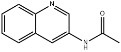 N-(3-quinolyl)acetamide Struktur