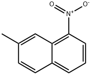 Naphthalene, 7-methyl-1-nitro- Struktur