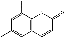 6,7-Dimethyl-2-hydroxyquinoline Struktur