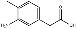 2-(3-amino-4-methylphenyl)acetic acid Struktur