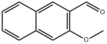 3-Methoxy-2-naphthaldehyde Struktur