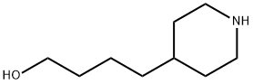 4-(4-Piperidyl)-1-butanol Struktur