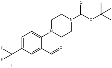 tert-Butyl 4-(2-formyl-4-(trifluoromethyl)phenyl)piperazine-1-carboxylate price.