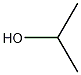 2-Propanol Struktur