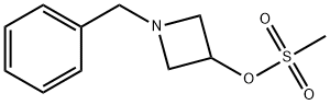 1-benzyl-3-methanesulfonyloxyazetidine Struktur