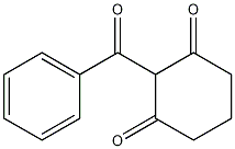 2-benzoylcyclohexane-1,3-dione Struktur