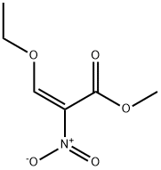 Methyl 3-ethoxy-2-nitropropenoate Struktur