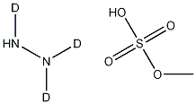 Methyl Hydrazine-d3 Sulfate Struktur