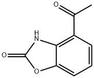 4-乙?；?2-苯并惡唑酮, 70735-79-4, 結(jié)構(gòu)式