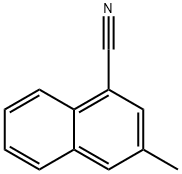 3-Methylnaphthalene-1-carbonitrile Struktur