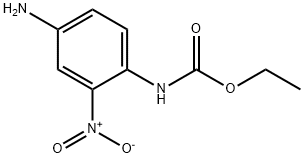 (4-Amino-2-nitrophenyl)carbamic acid ethyl ester Struktur