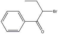 alpha-Bromobutyrophenone Struktur