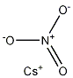 Cesium nitrate Struktur