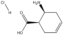 (1R,2S)-(+)-2-Amino-1-cyclohex-4-enecarboxylic acid hydrochloride Struktur