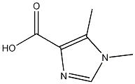 1,5-Dimethyl-1H-imidazole-4-carboxylic acid Struktur