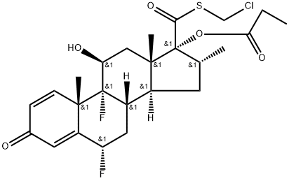 Cloticasone propionate Struktur