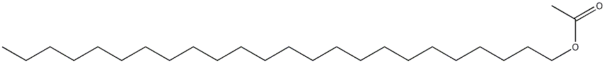 Tetracosyl acetate Struktur