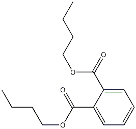 Di-n-Butyl phthalate Struktur