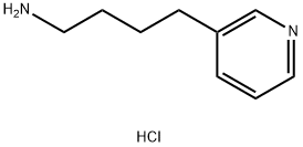 3-Pyridinebutanamine hydrochloride Struktur