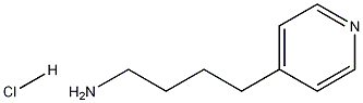 4-Pyridinebutanamine hydrochloride Struktur