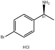 1-(4-Bromophenyl)ethylamine hydrochloride Struktur