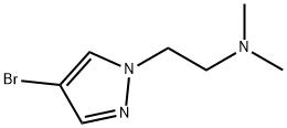 [2-(4-Bromo-pyrazol-1-yl)-ethyl]-dimethyl-amine Struktur