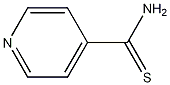 Pyridine-4-carbothioicacidamide Struktur