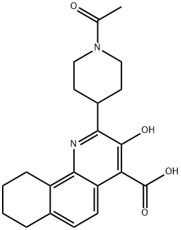 2-Hydroxyquinoline-4-carboxylic acid Struktur