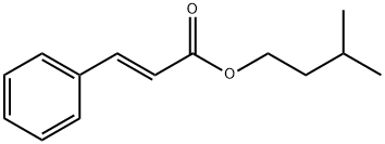 2-Propenoic acid, 3-phenyl-, 3-methylbutyl ester, (E)- Struktur