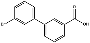 3'-Bromobiphenyl-3-carboxylic acid, 95% Struktur