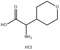 2-氨基-2-(四氫-2H-吡喃-4-基)乙酸, 868748-75-8, 結(jié)構(gòu)式